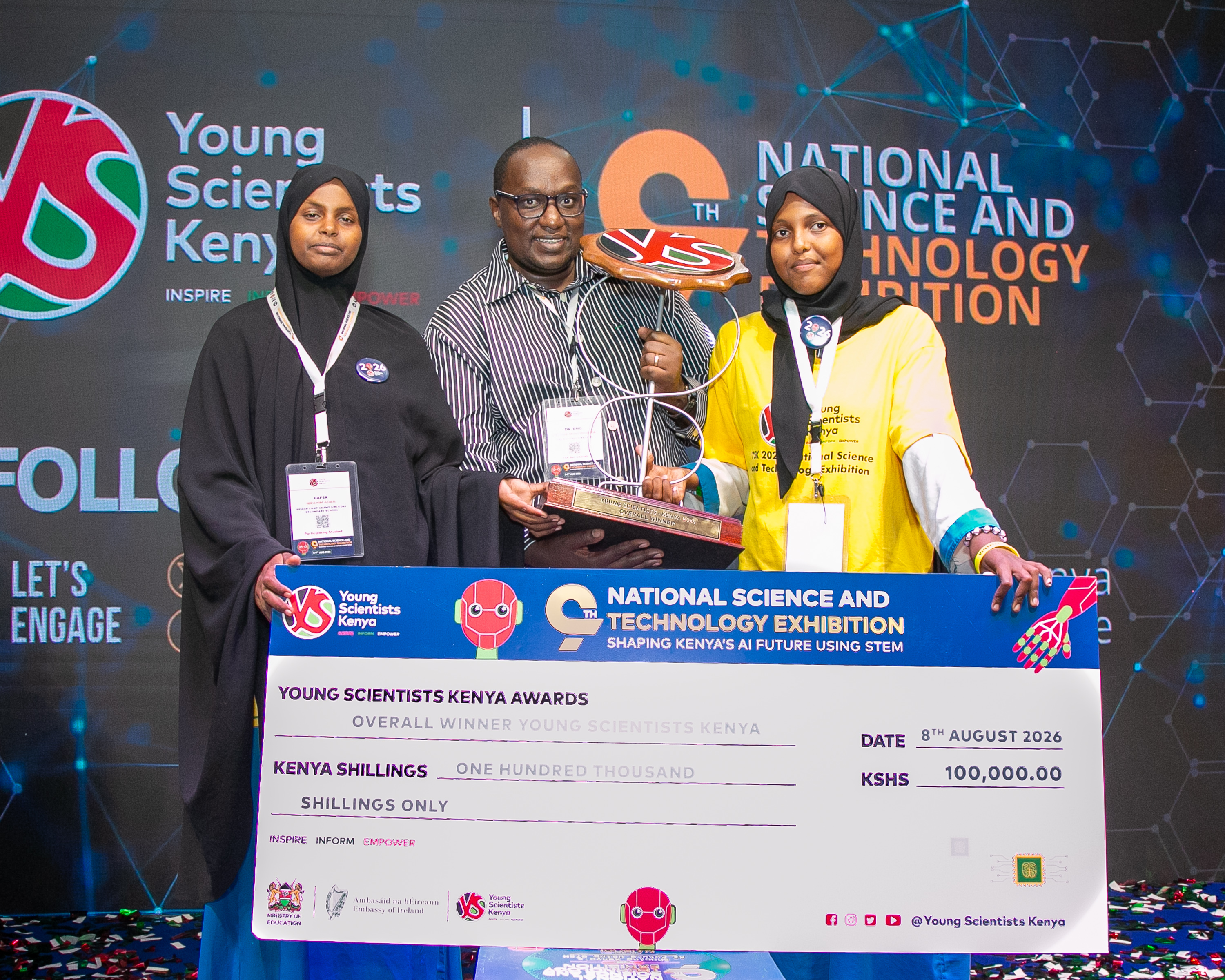 Northern Kenya Sweeps Top Honours At 9th Young Scientists Kenya Exhibition