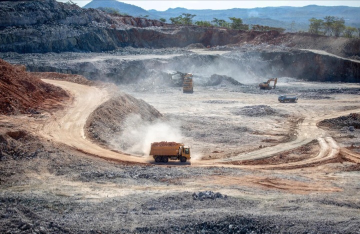 An open-pit mine in Africa. The continent’s mineral wealth is attracting growing global interest as demand for critical minerals rises.