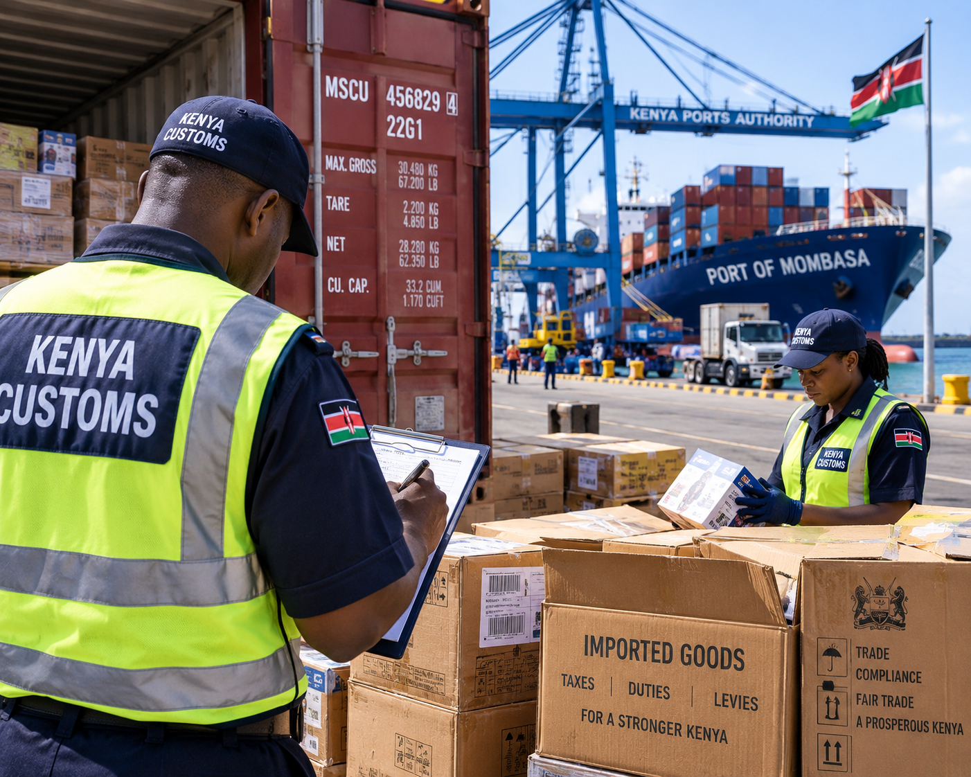 Imported goods can attract several duties, taxes and levies before reaching Kenyan consumers.