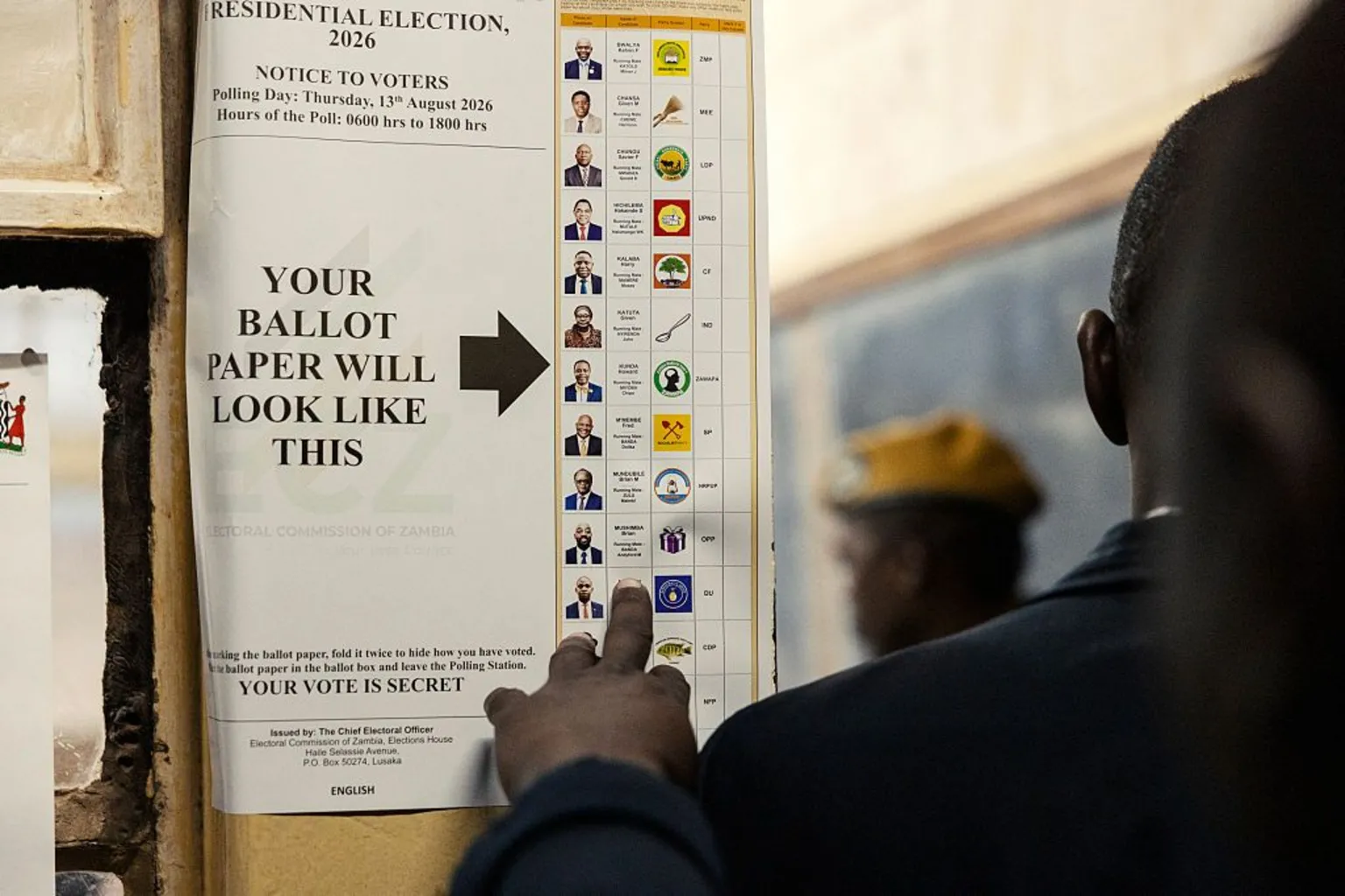 Samuel Chitendwe, a 47-year-old welder and father of four, said he voted for Mundubile