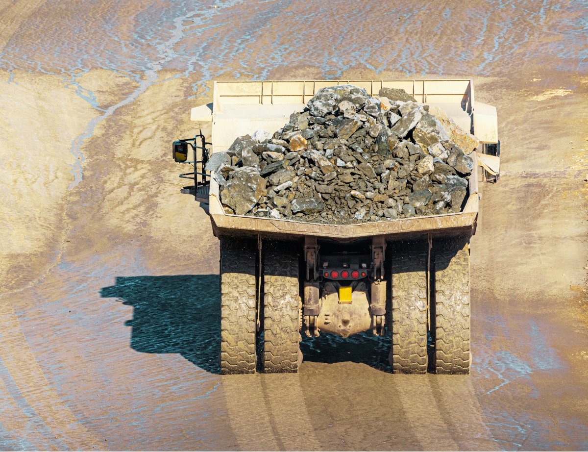 Mining operations in the Democratic Republic of Congo.