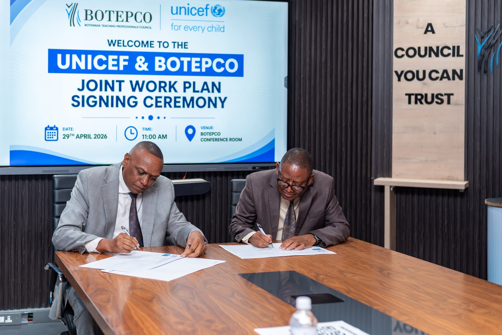 BOTEPCO founding CEO and registrar, Dr Raphael Dingalo, said the funding would support a series of national outreach workshops targeting at least 8,000 teachers across Botswana's education system.
