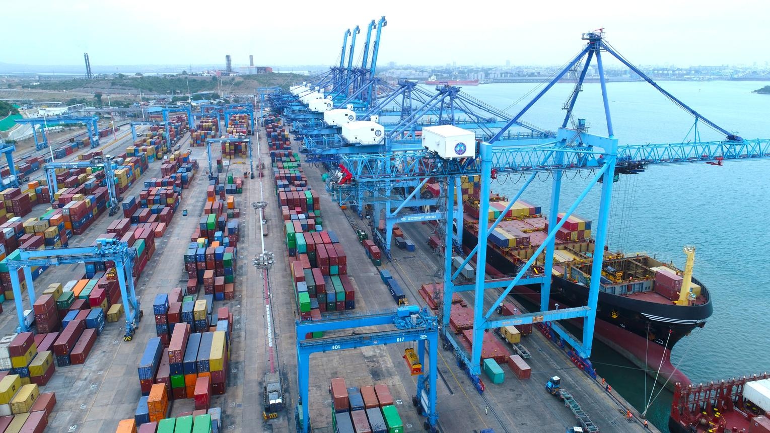 Imported goods arrive in Kenya through a supply chain that includes shipping, customs clearance and distribution to local businesses.