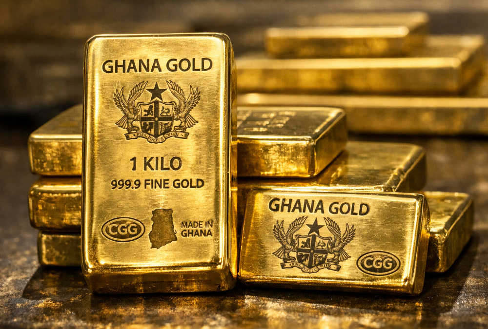 Ghana Bans Raw Gold Exports, Mandates Local Refining
