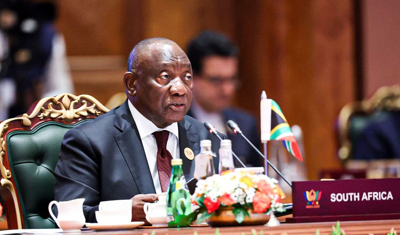 President Ramaphosa delivered remarks at the BRICS Business Forum focusing on trade and supply chains, agriculture, women-led development, the digital economy and innovation.