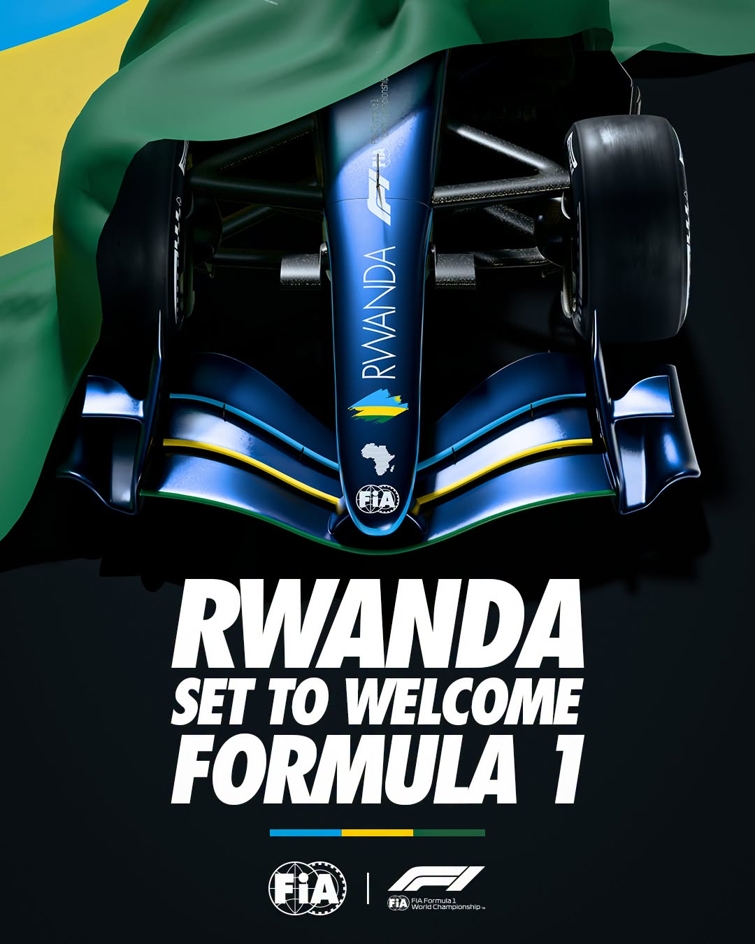 Formula 1 Returns To Africa With 10-Year Agreement To Race In Rwanda
