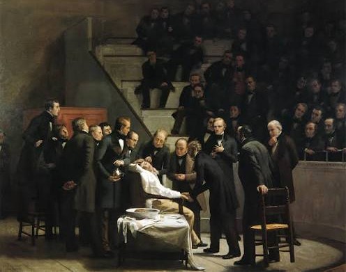 On October 16, 1846, an American dentist, William Morton, proved to the world that ether causes complete insensibility to pain during an operation performed in front of a crowd of doctors and students at the Massachusetts General Hospital