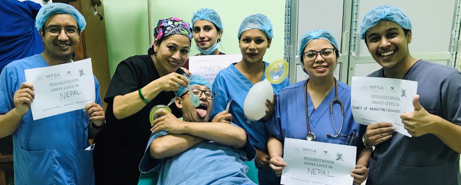 WFSA asks colleagues to share their support for WAD through social media.