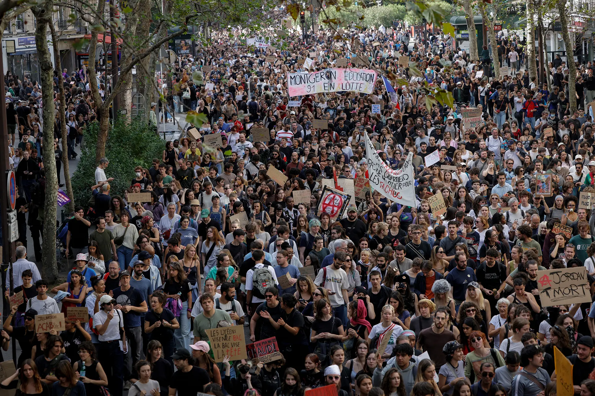 Why Are Students Protesting Across France? Hundreds Of Thousands Took To The Streets In Demonstrations