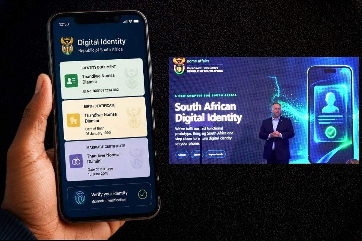 South Africa’s first working digital ID has officially been unveiled by Home Affairs Minister Leon Schreiber